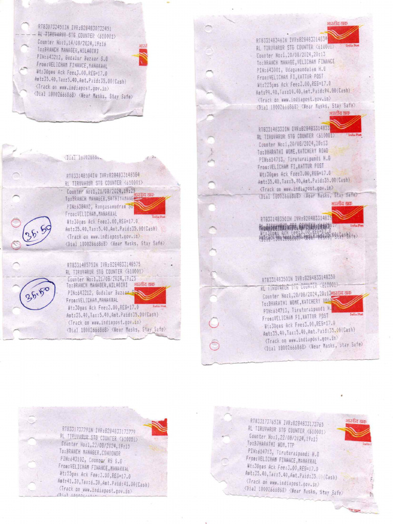 Speed Post Charges For Usa