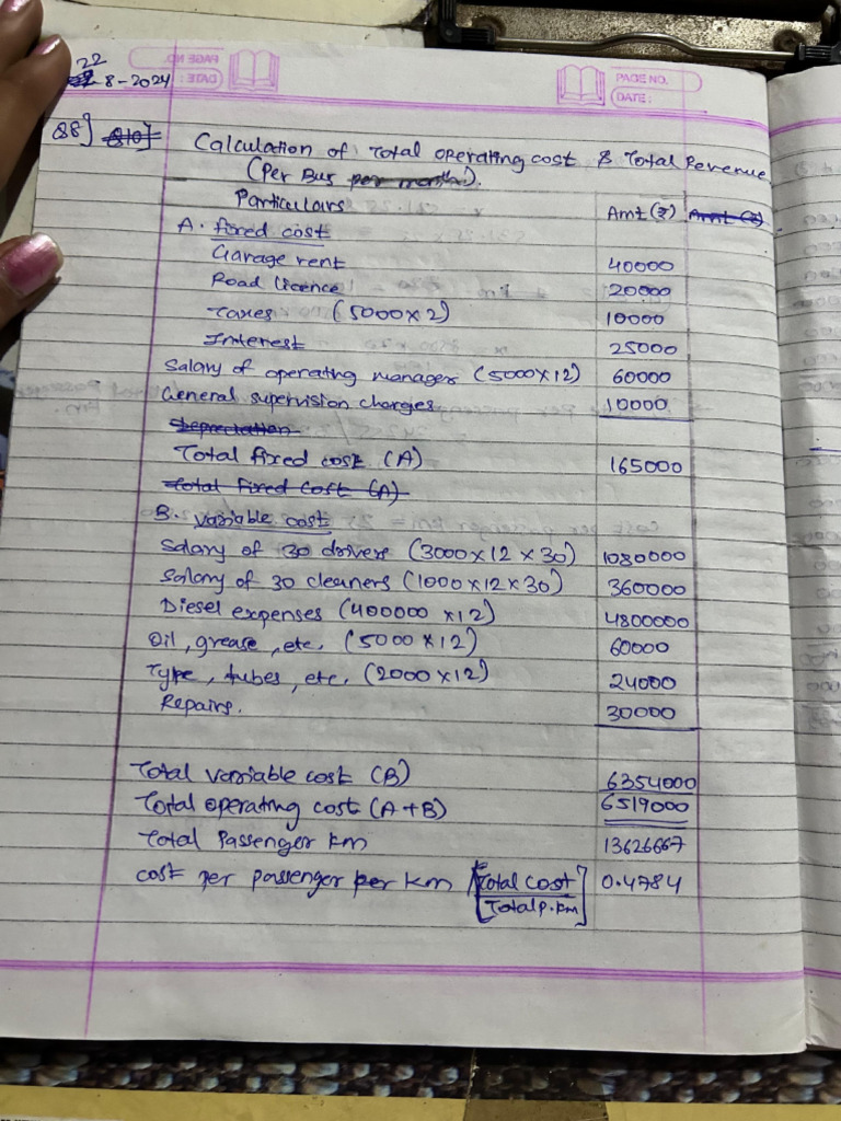 Operating Cost | PDF