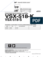 Pioneer VSX 518