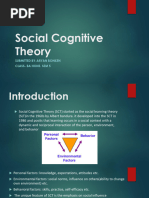 Bandura's Social Cognitive Theory Explained | PDF