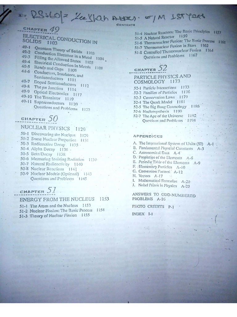 Physics Handouts Collection | PDF
