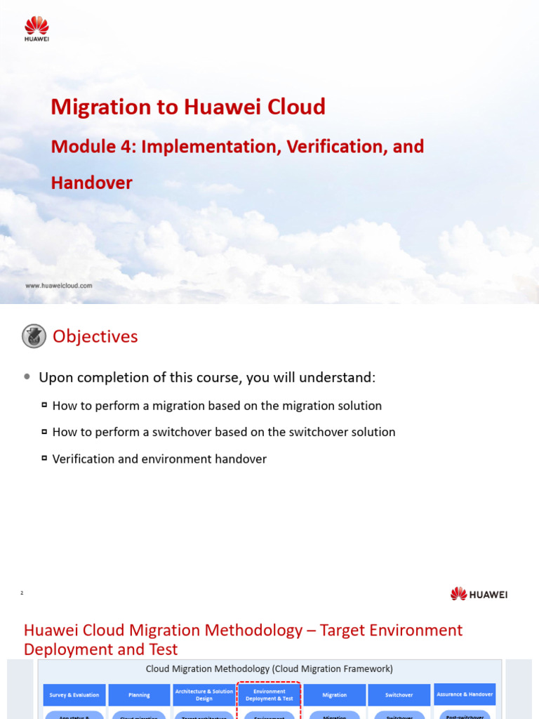 04-1 Migration Implementation Verification and Handover | PDF ...