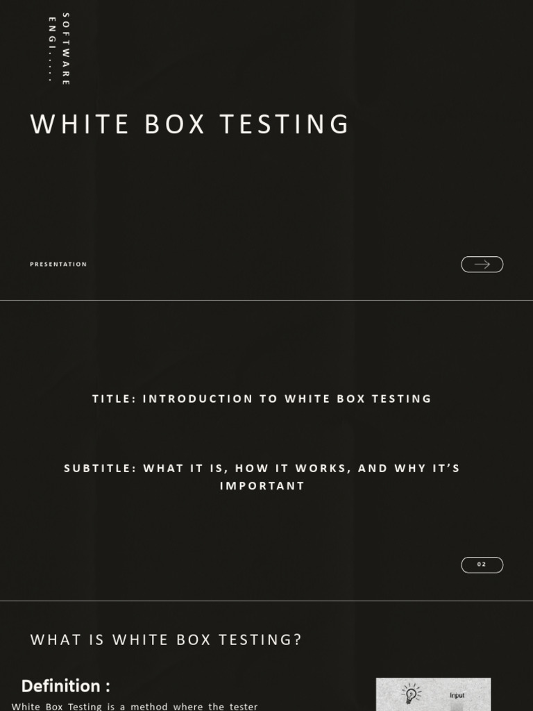 Introduction to White Box Testing | PDF | Software Testing | Computing