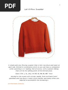 Let It Flow Sweater Rev2
