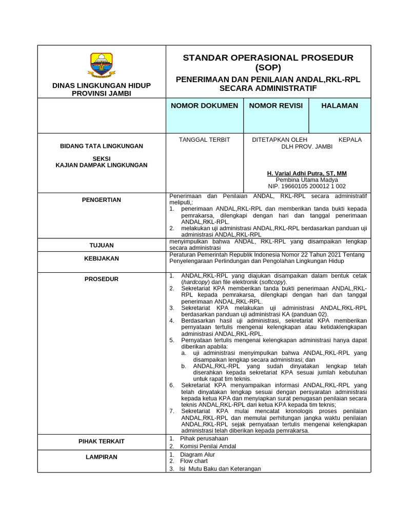 Sop - Uji Admin Andal RKL-RPL | PDF