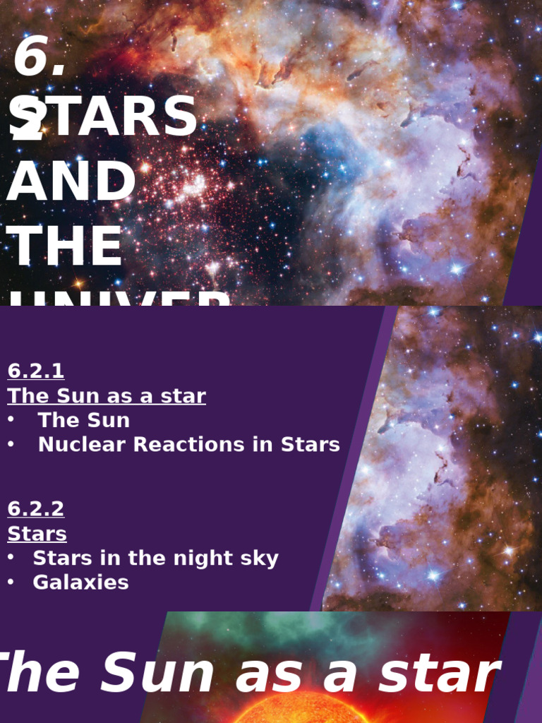 Topic 6.2.1 and 6.2.2 | PDF | Stars | Galaxy