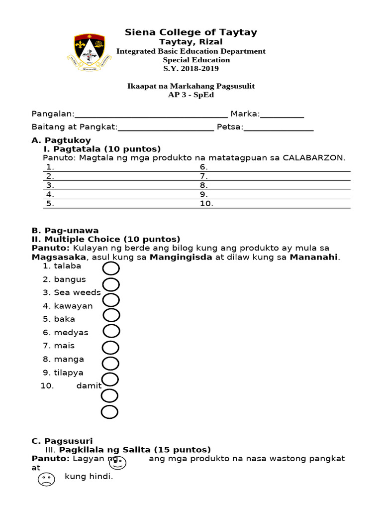 Ap 3 4th Quarter Pdf