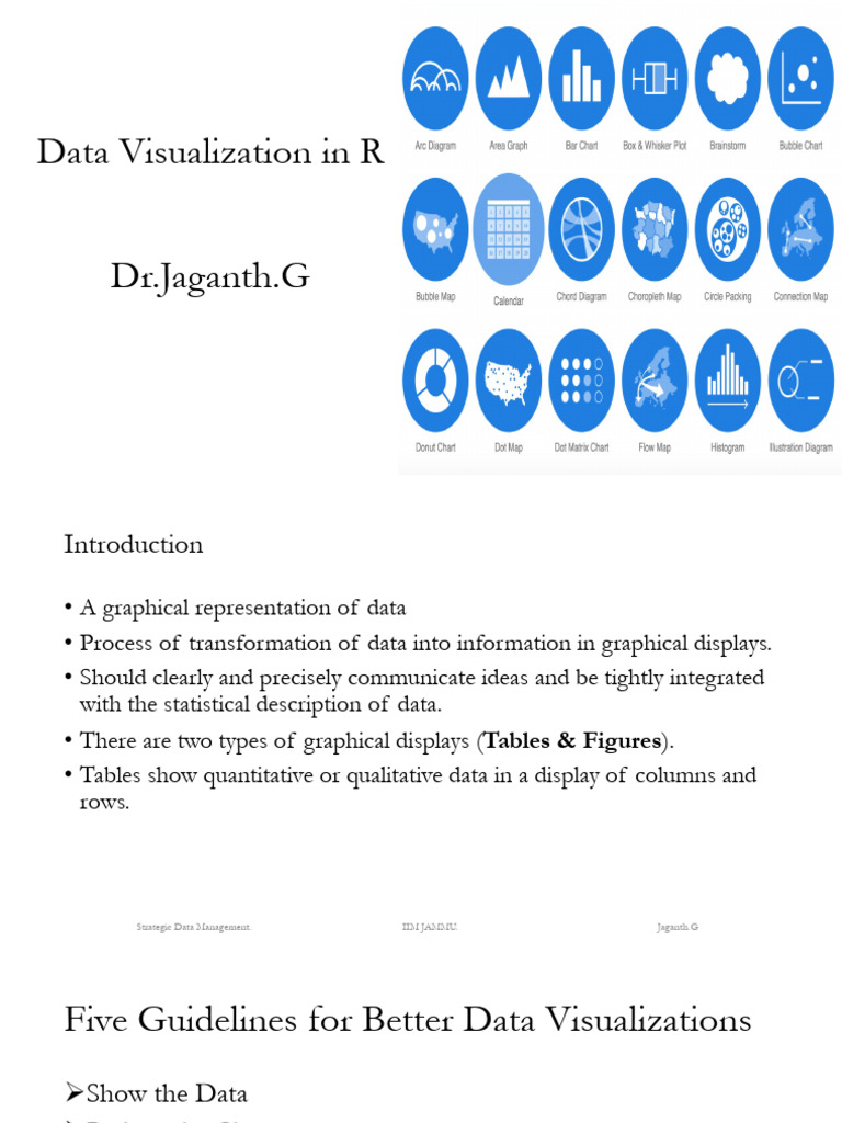 Basics - Data Visualisation - in R | PDF | Statistical Analysis ...
