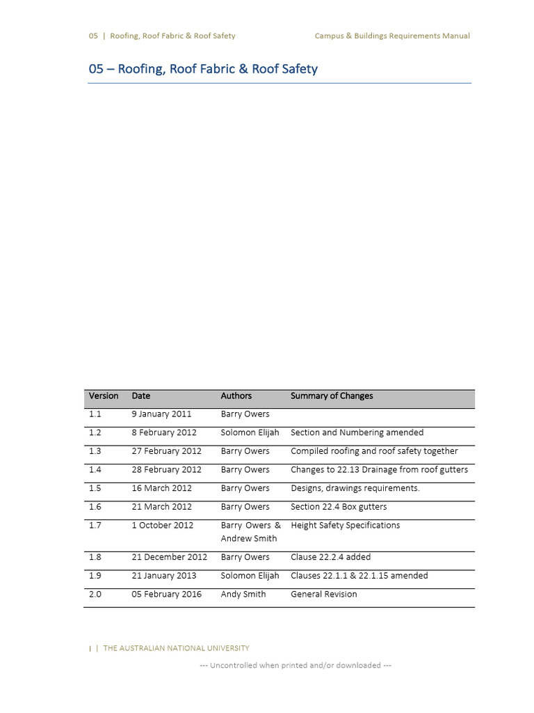 Roofing Safety and Design Guidelines | PDF | Roof | Sheet Metal
