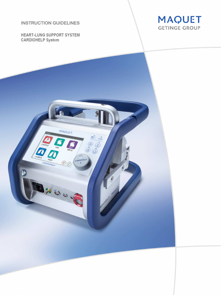 Cardiohelp EDUCPROT NONUS | PDF | Sensor | Touchscreen