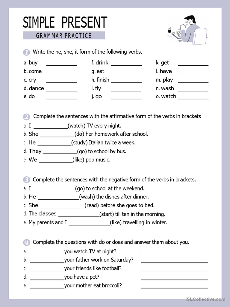 Present - Simple | PDF