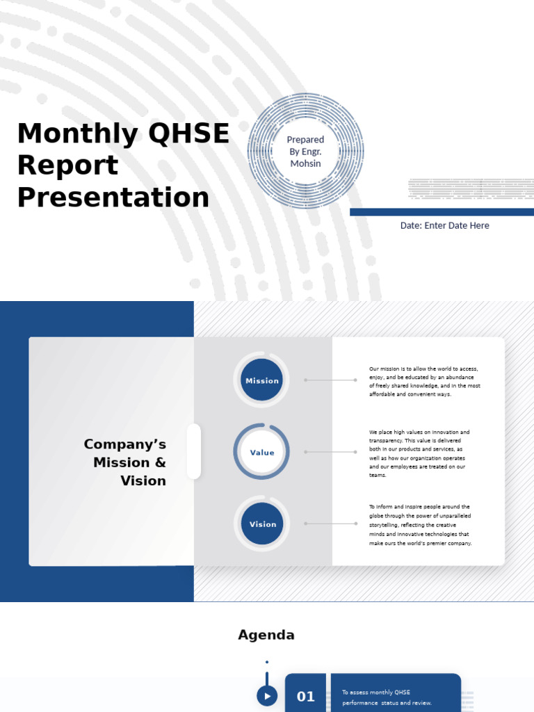 Monthly QHSE Performance Report | PDF | Performance Indicator | Business