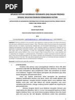 Download Aplikasi GIS dalam Prediksi Spasial Kebakaran Hutan by Zaidil Firza SN79372679 doc pdf