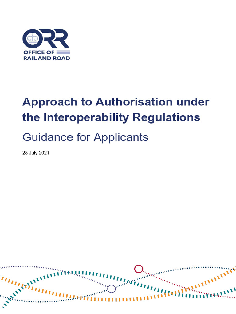 Authorisation Process for Interoperability | PDF | Risk | Interoperability