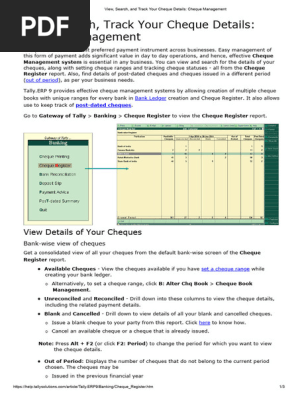 View, Search, and Track Your Cheque Details_ Cheque Management