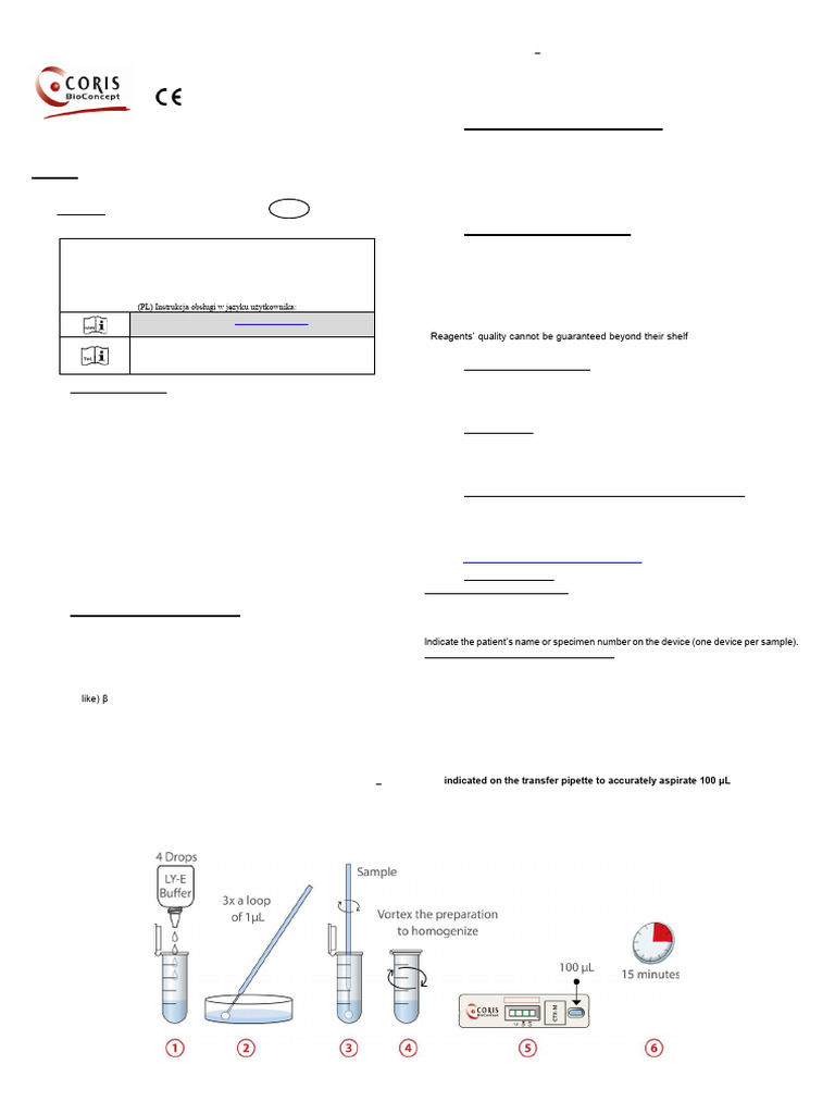 D-IFU-R14 RESIST CTX-M - TB - v5 | PDF | Life Sciences | Biotechnology