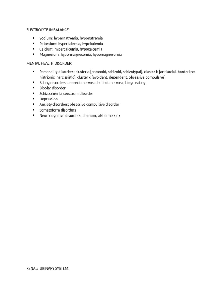 List of diseases pdf diseases and disorders medical specialties