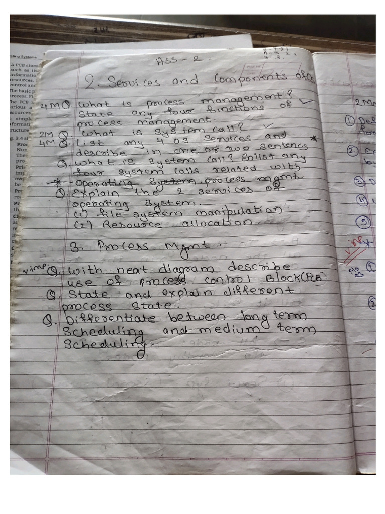 OSY Chap 2 Notes | PDF