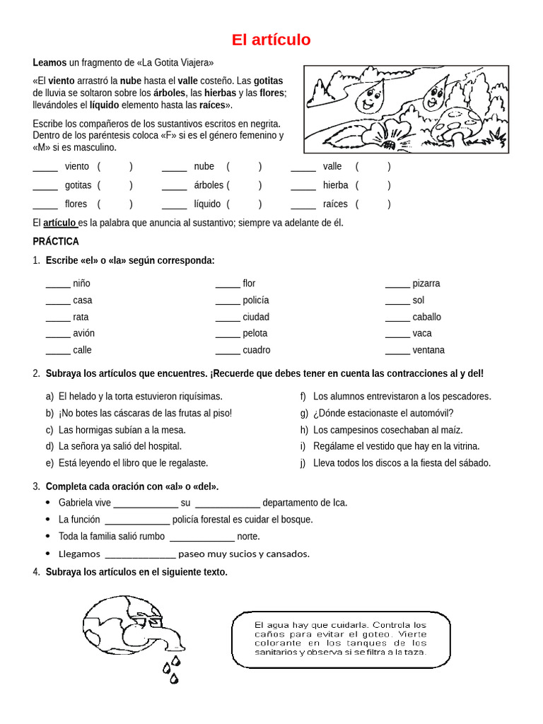 El Artículo | PDF | Artes del Lenguaje y Comunicación