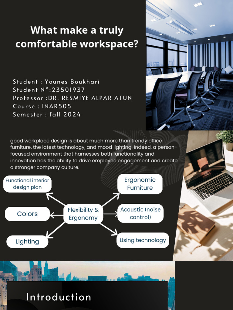 What's Make Our Work Space Confortable | PDF | Lighting | Human Factors ...