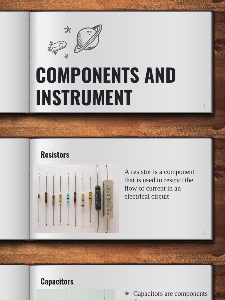 Components and Instrument | PDF | Inductor | Electrical Network