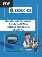Provas Anteriores Instituto Avalia PDF | PDF | Carreira e Crescimento