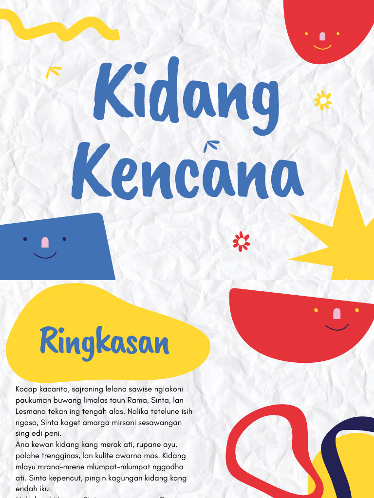 Ringkasan Cerita Kidang Kencana | PDF