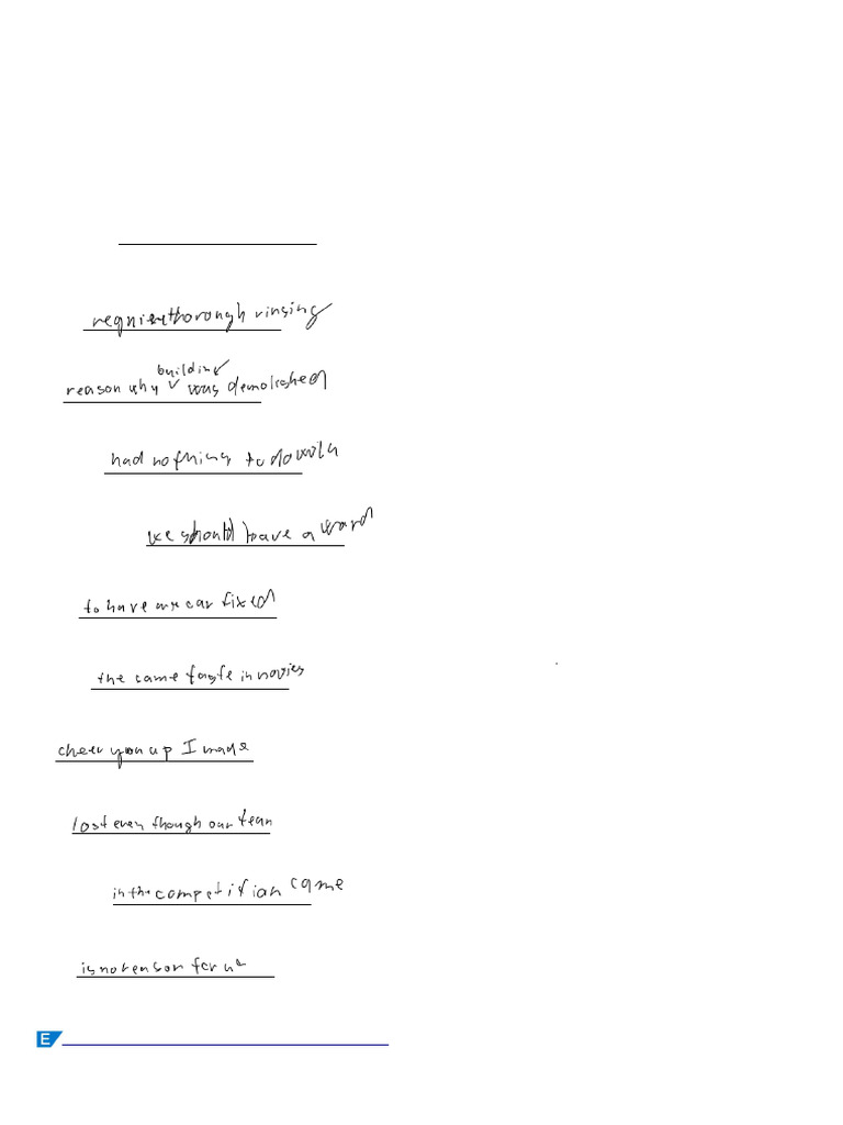 FCE Use of English Part 4, Test 3 | PDF | Word | Linguistic Typology