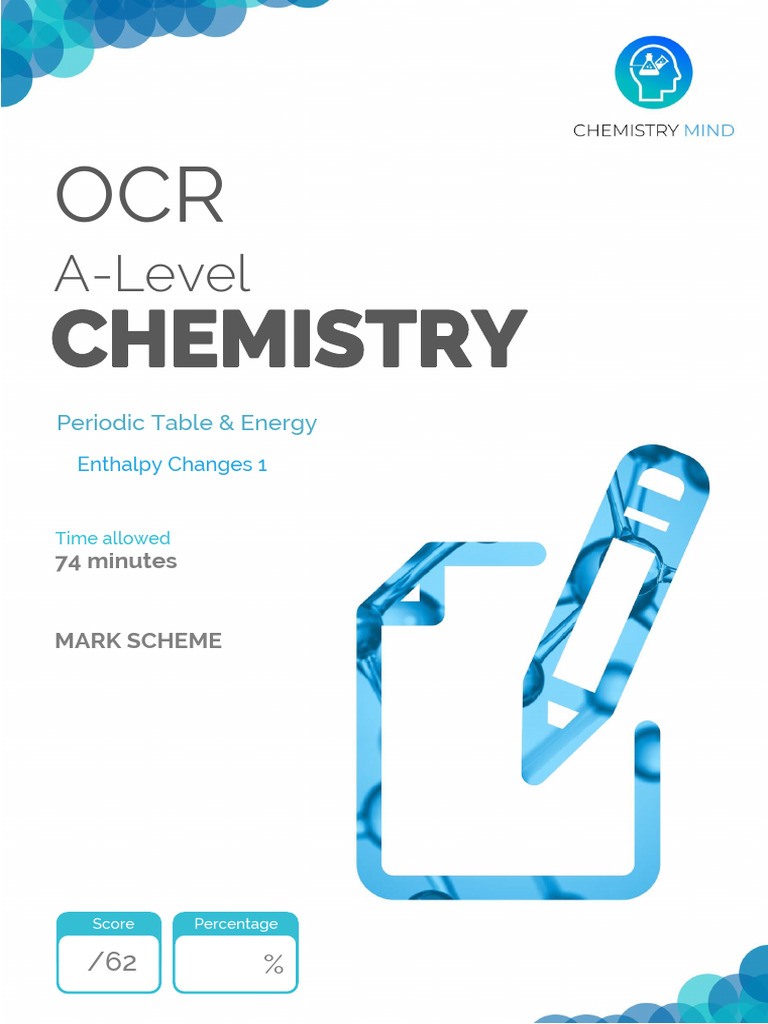 Enthalpy Changes in Chemical Reactions | PDF | Chemistry | Physical ...