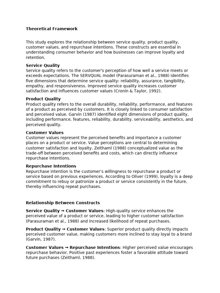 Theo Research 2 | PDF | Customer Satisfaction | Psychology