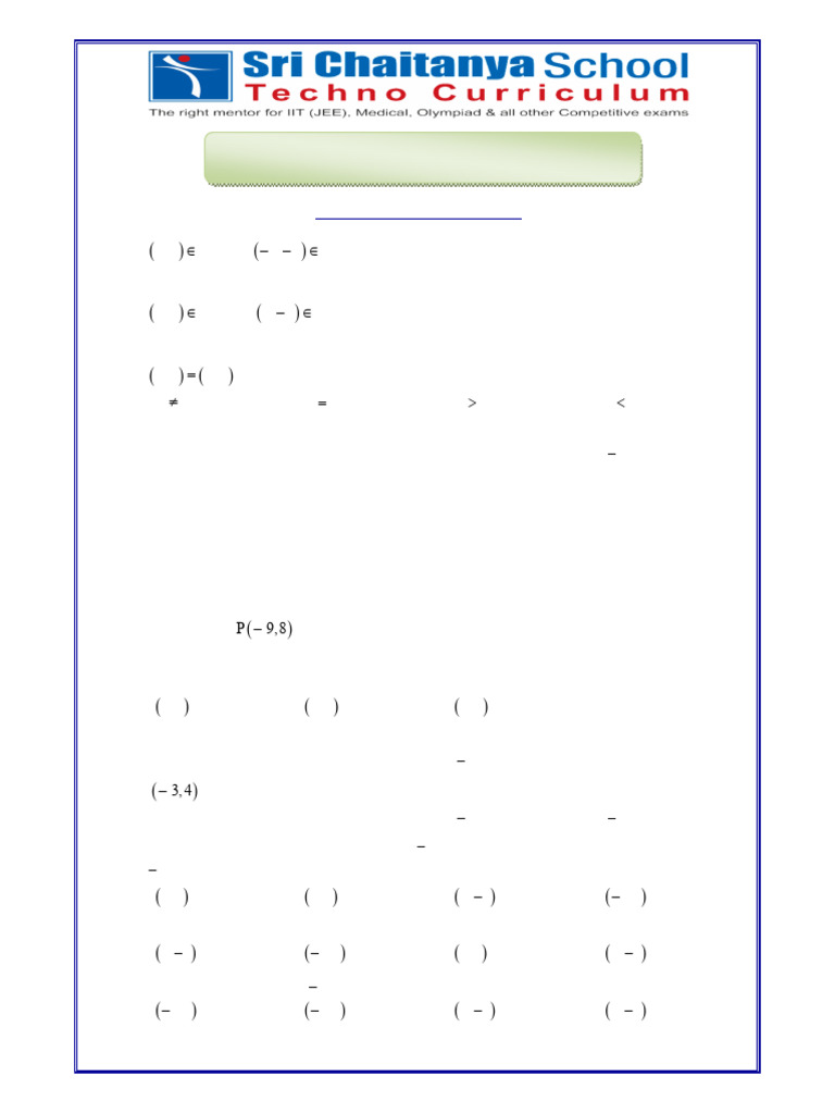 1703918971761 | PDF | Cartesian Coordinate System | Euclidean Geometry