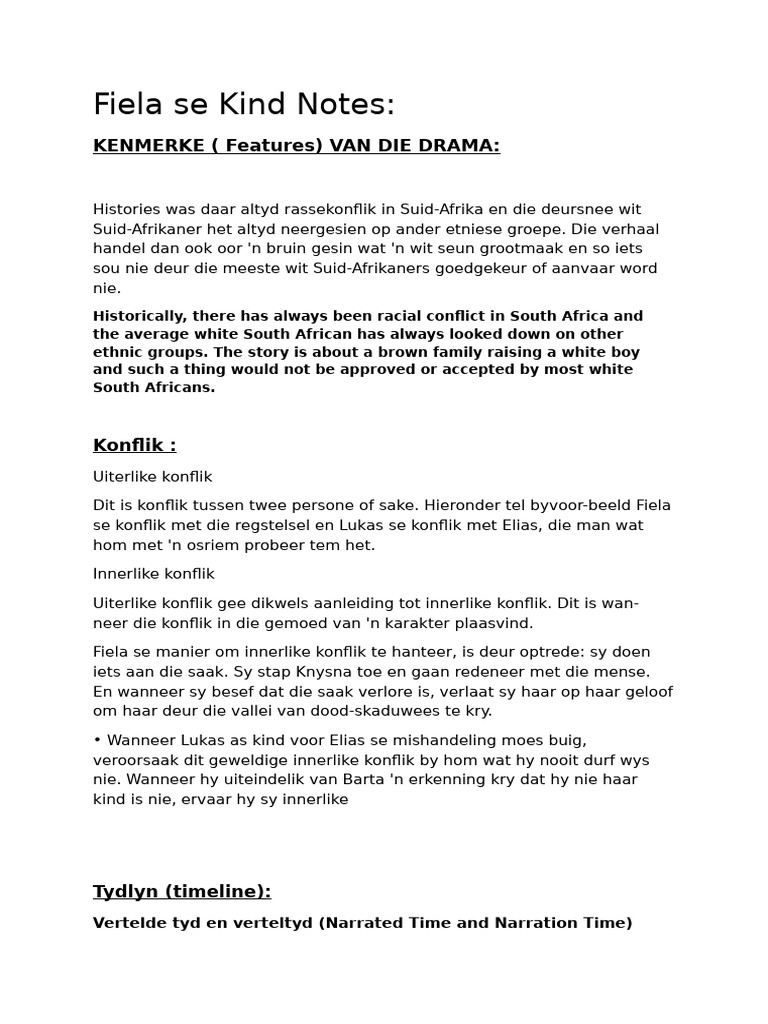 Fiela Notes | PDF