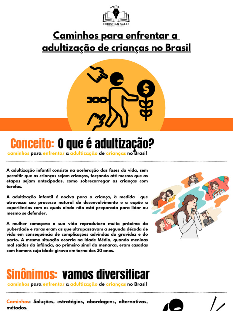 Enfrentando a Adultização Infantil no Brasil | PDF | Sociologia ...