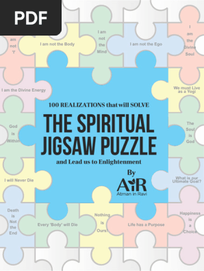 The Spiritual Jigsaw Puzzle Book by AiR Atman in Ravi