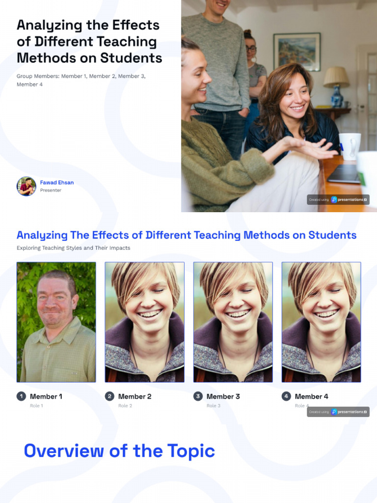 Analyzing The Effects of Different Teaching Methods On Students | PDF
