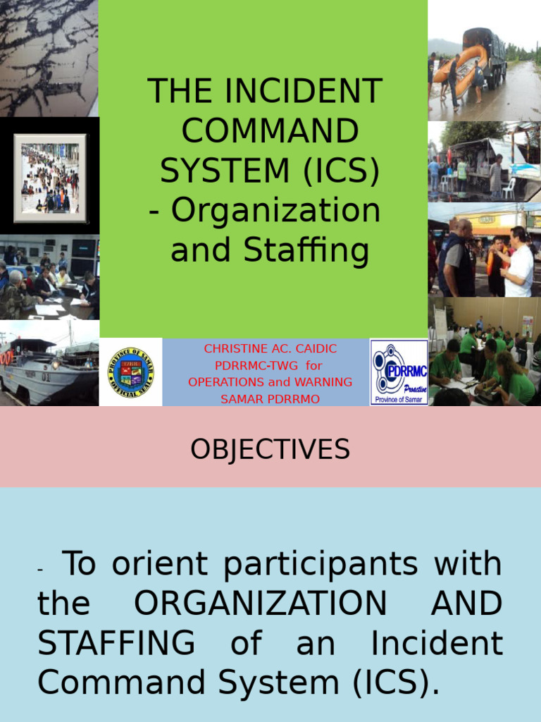 ICS Organization and Command Structure | PDF | Incident Command System ...