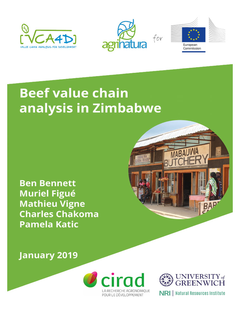 Beef Value Chain Analysis in Zimbabwe | PDF | Agriculture | Life Cycle ...