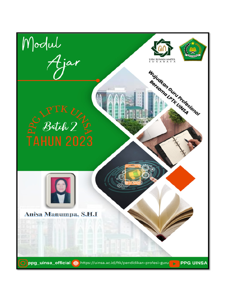 Cover MODUL AJAR | PDF