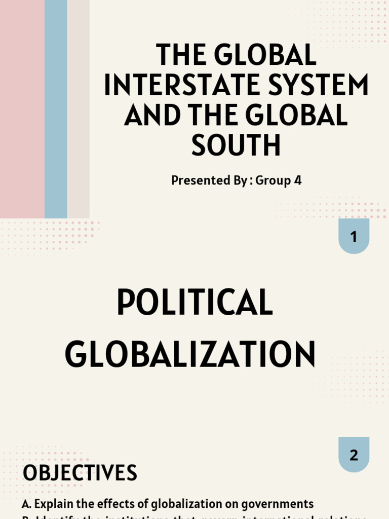 Political Globalization and the Global South | PDF | Globalization ...