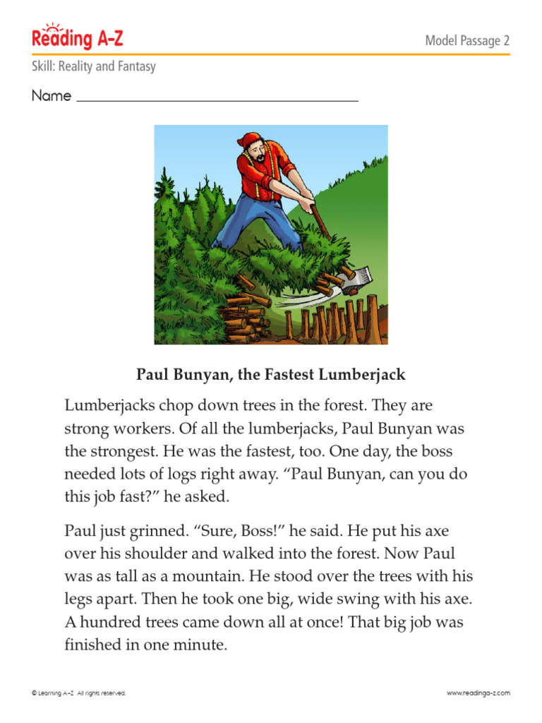 Cp Gr2 Reality Fantasy Model Passage | PDF