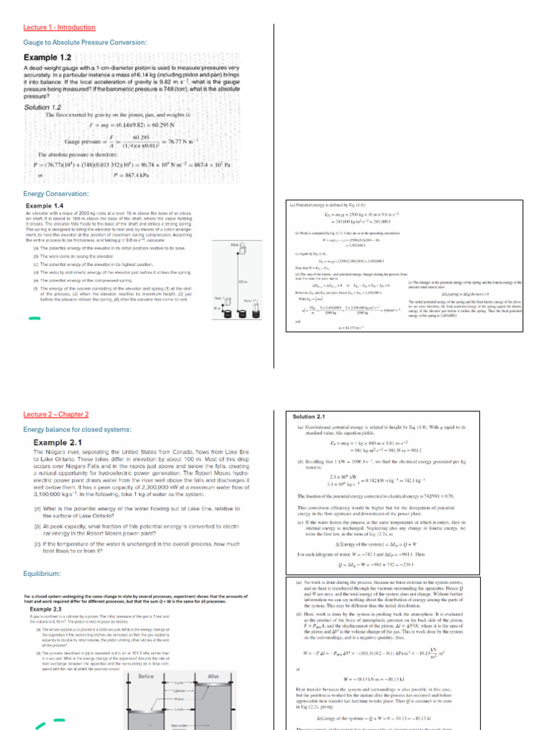 Lecture 1-7 Exercises | PDF