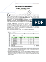 Evaluasi Test Masuk Kerja Dengan Microsoft Excel