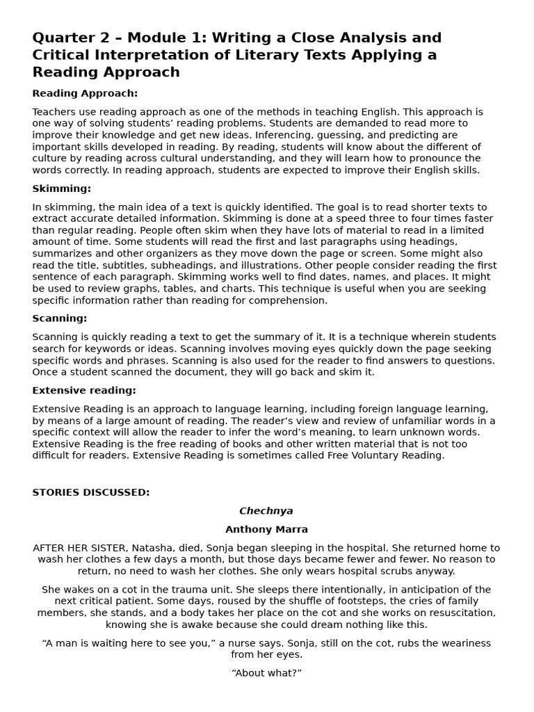 English Reading Techniques Guide | PDF | Speed Reading | Multimedia