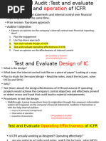 IFC Testing: Step-by-Step Guide | PDF | Internal Control | Audit