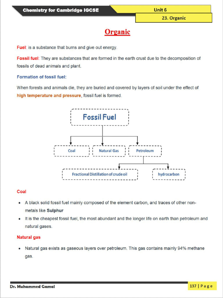 Organic - Notes | PDF