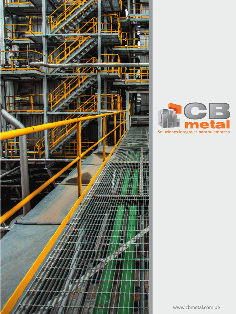 Productos y Servicios de CB Metal | PDF | Acero | Revestimiento