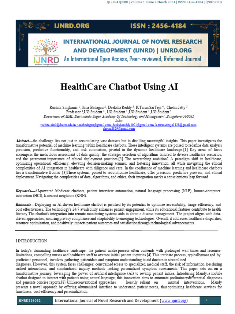 Chatbot Analysis: Rule-Based vs AI-Enabled | PDF | Artificial ...