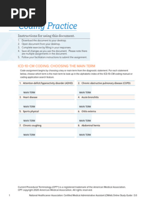 NHA_CMAA_CodingScenarios
