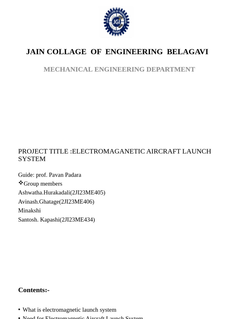 Jain Collage of Engineering Belagavi | PDF