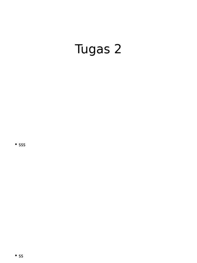 Tugas 2 | PDF